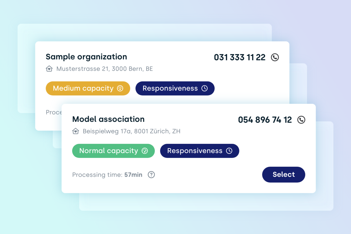 Designate free capacities via capacity management module