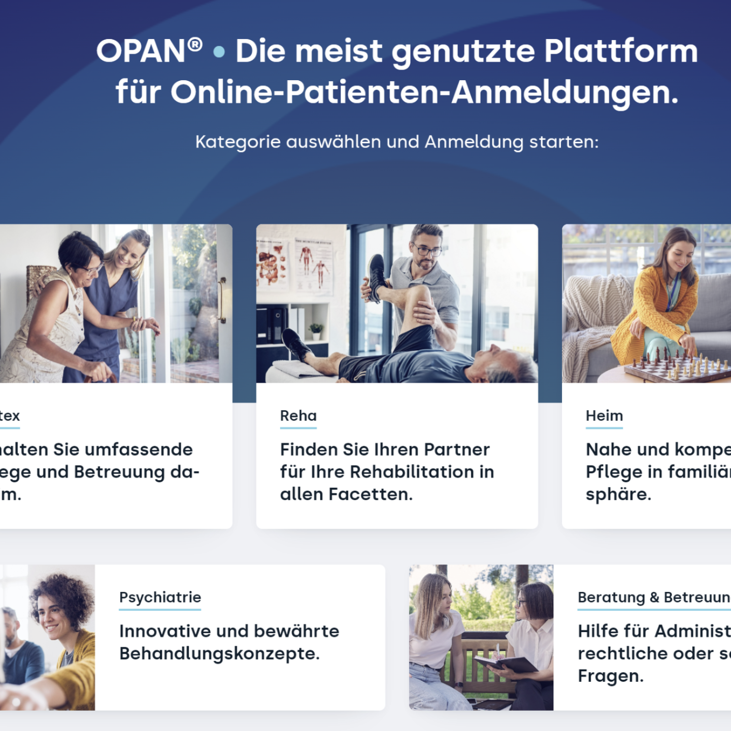 Neue OPAN Webseite